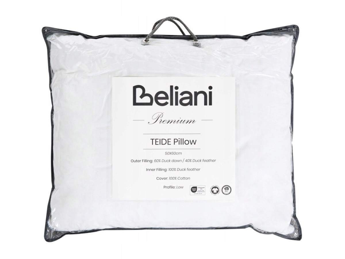 Materiały wysokiej jakości: pióra i puch kaczy