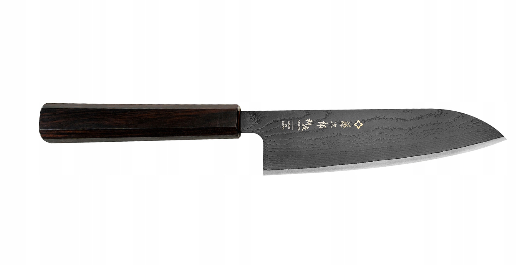 Tojiro Sakuya Black VG-10 Damascus Nóż Santoku 16,5 cm – Doskonały wybór dla każdego kucharza