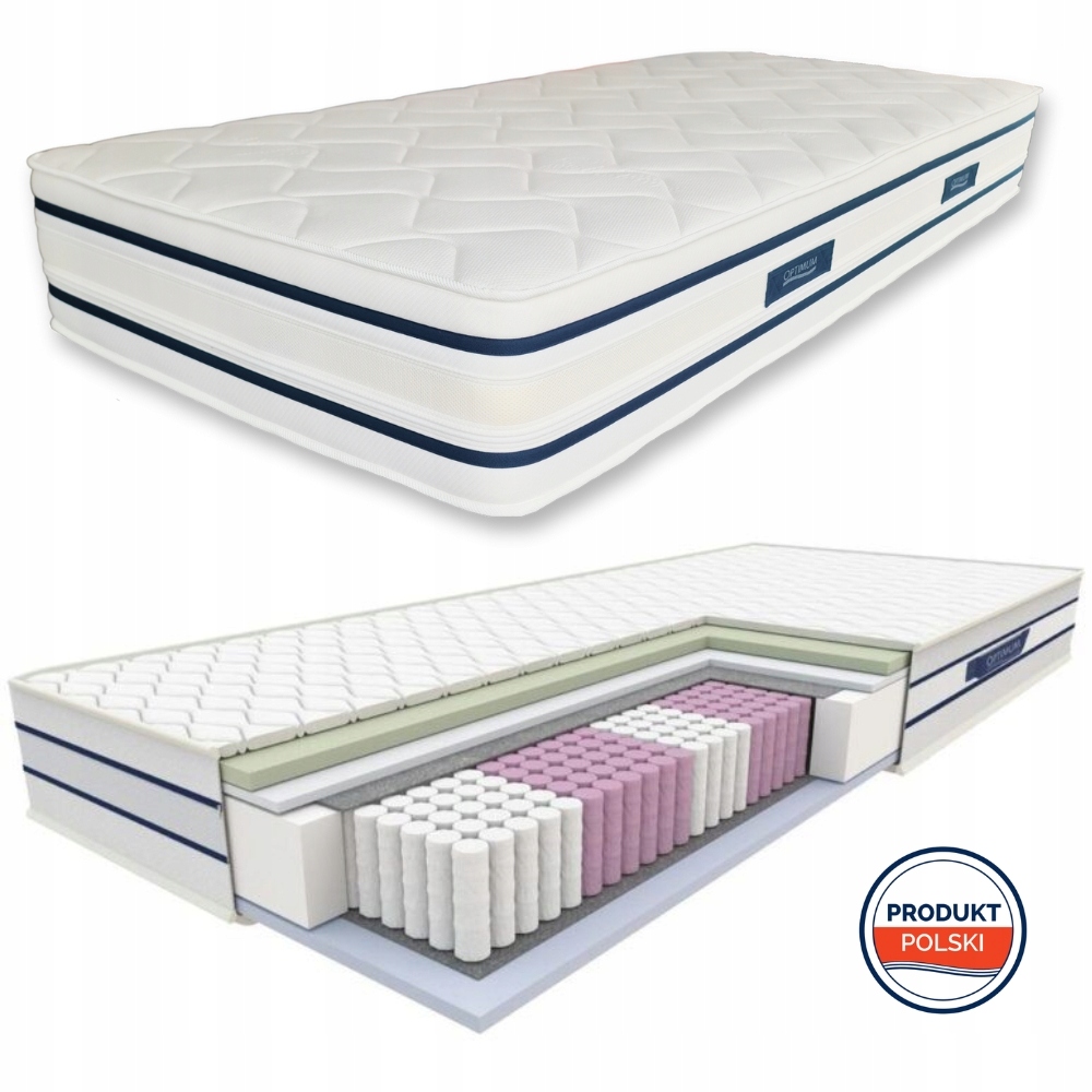 Materac kieszeniowy SZAFIR 160x200 – Komfort i zdrowy sen
