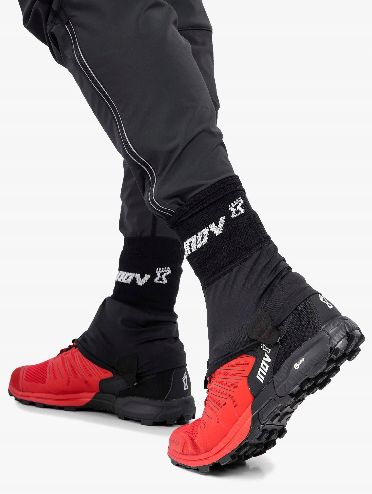 Stuptuty Inov-8 All Terrain Gaiter - czarne (z nowym logo) – Doskonałe do biegów w terenie