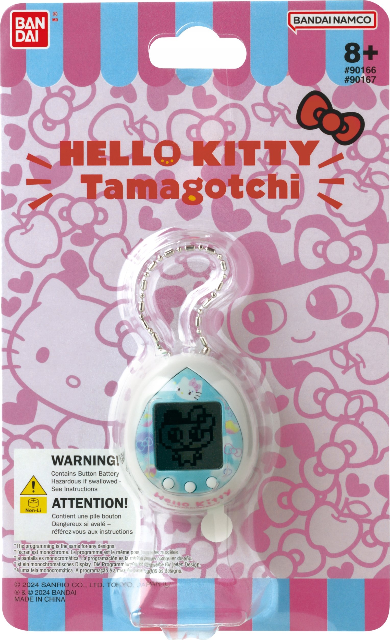 SUPBUZZ Tamagotchi Nano HelloKitty Niebieski – Przenośna konsola dla dzieci