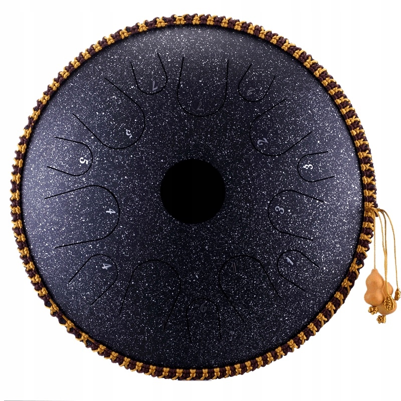 Handpan HLURU TA14-14 – Muzyczna podróż w tonacji D Kurd
