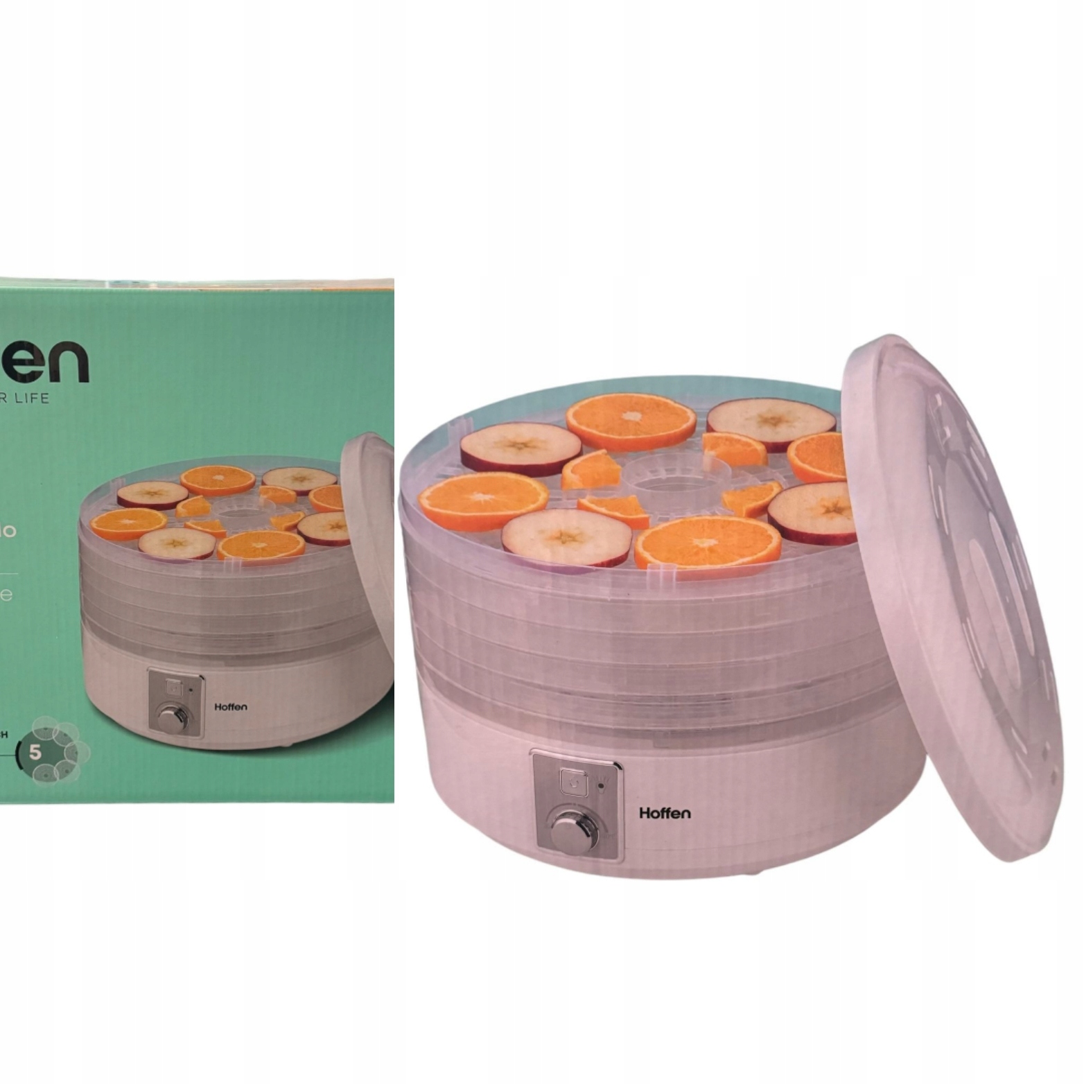 Suszarka spożywcza Hoffen do grzybów, owoców i warzyw – Idealne rozwiązanie do suszenia żywności