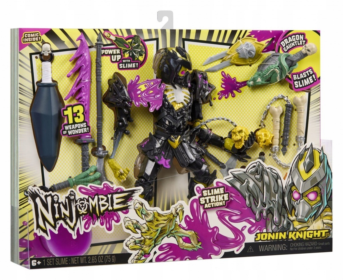 MGA Figurka akcji Deluxe Ninjombie - Jonin Knight – Idealny towarzysz zabaw