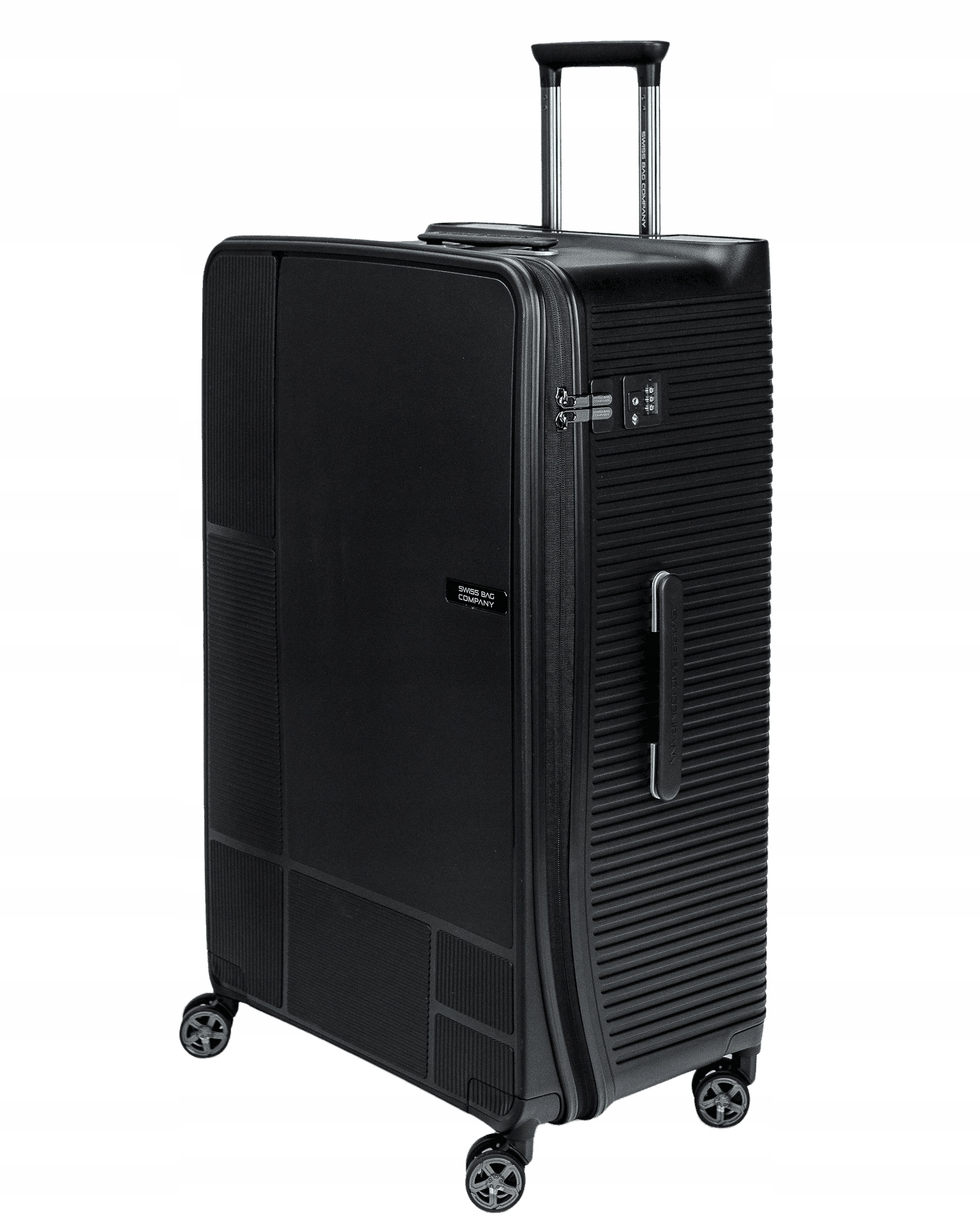 Duża walizka SwissBags Magna 78 cm czarny – Idealny towarzysz podróży