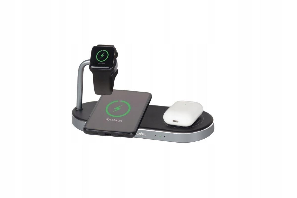 Ładowarka Verbatim 3 w 1 – Wydajne ładowanie dla iPhone'ów i Apple Watch