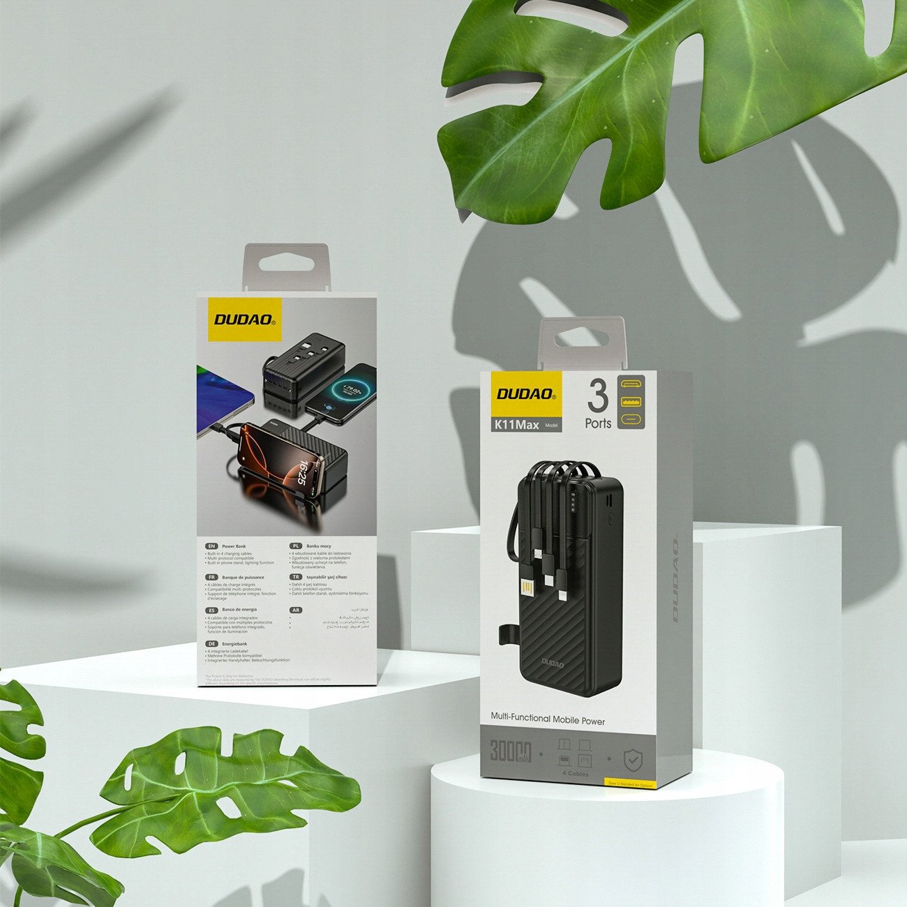 Powerbank Dudao K11 Max 30000mAh – Niezawodne źródło energii w każdej sytuacji