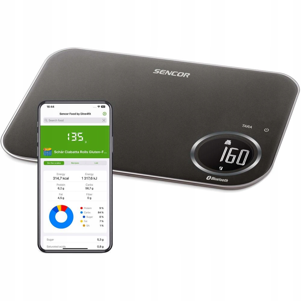 Waga do 8 kg z precyzyjnym pomiarem 1 g