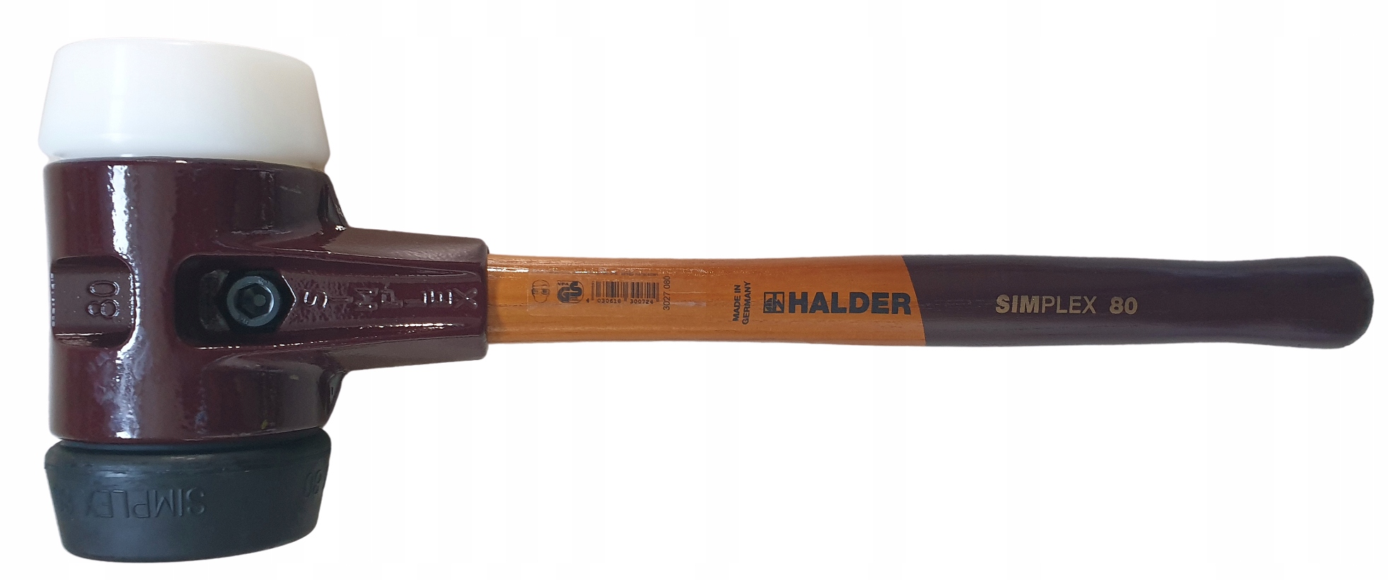 Młotek Halder Simplex EH3027 80 mm – Niezawodne narzędzie do prac brukarskich