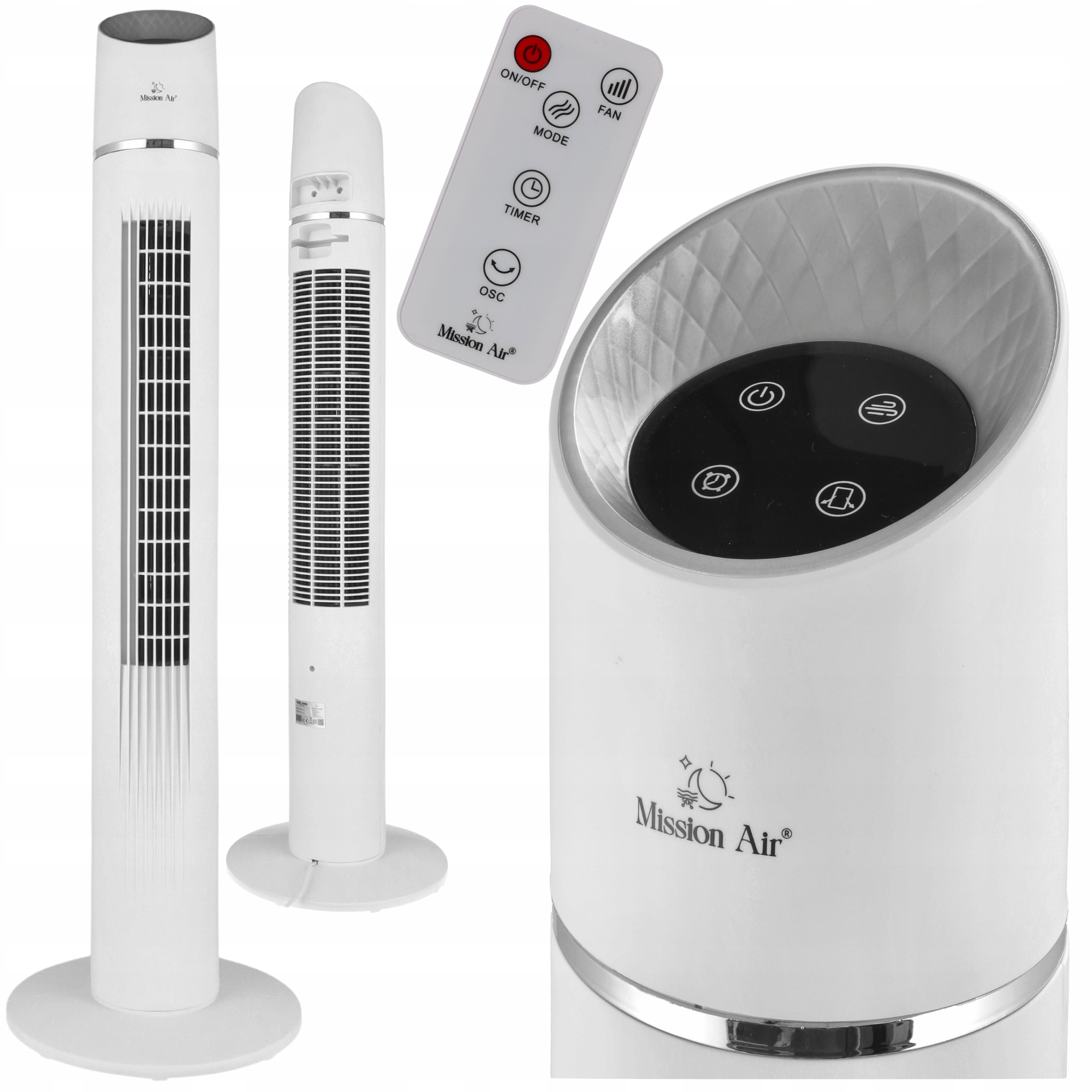 Wentylator kolumnowy TOWER FAN XL White – Idealne rozwiązanie na upalne dni