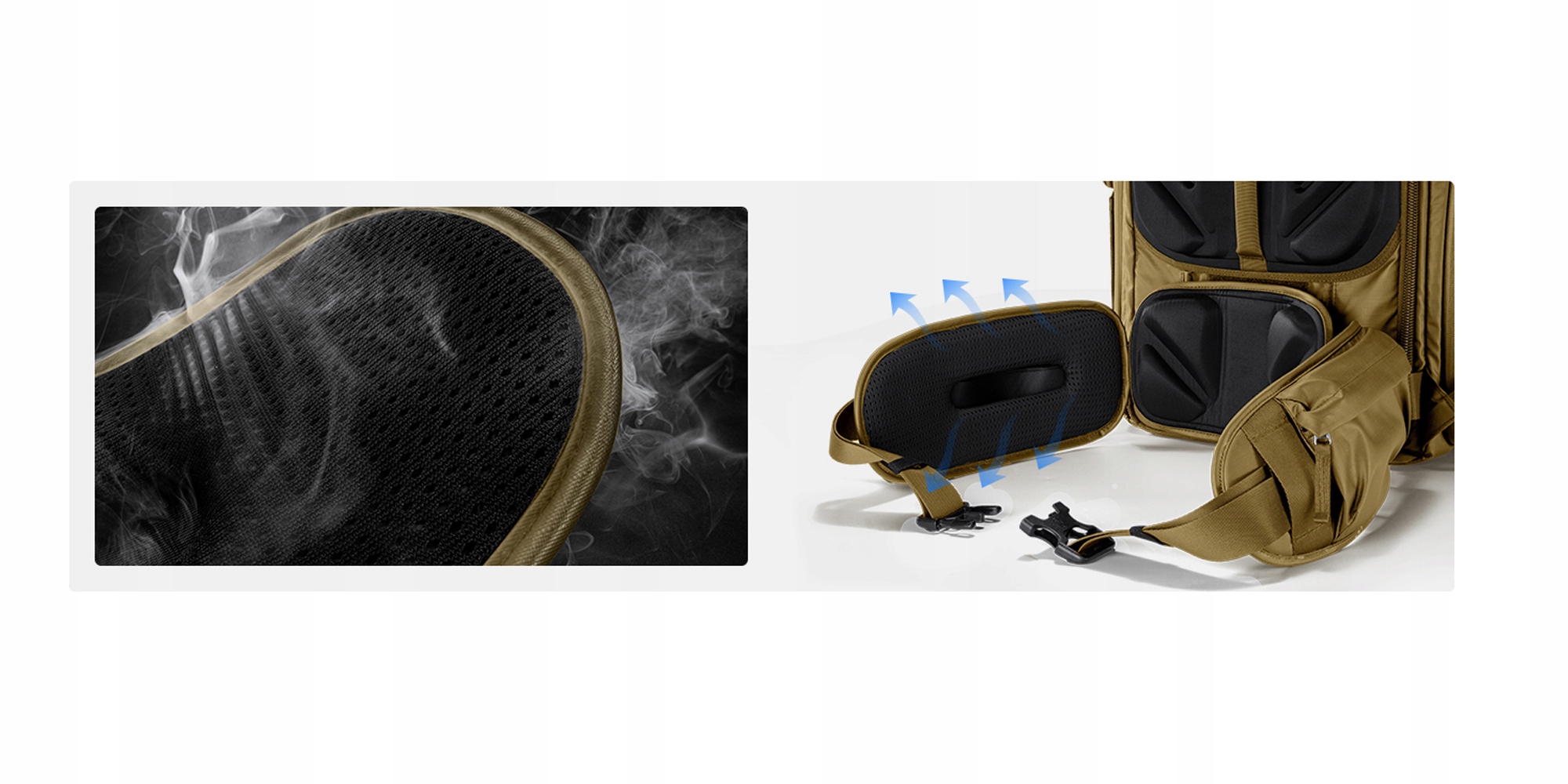 Plecak fotograficzny K&F Concept Star Wander 05 40 l - khaki – Idealny towarzysz dla każdego fotografa