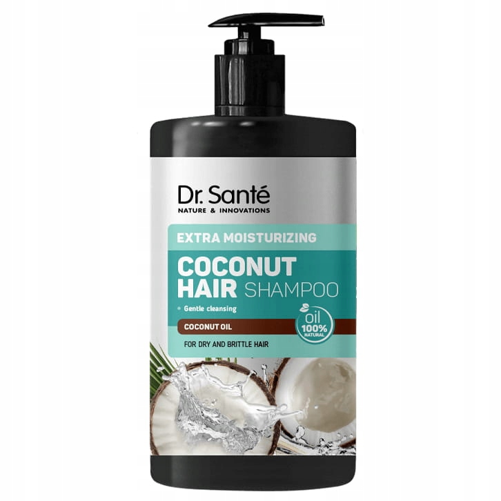 DR. SANTE Coconut Hair – Szampon do włosów suchych i łamliwych z ekstranawilżeniem