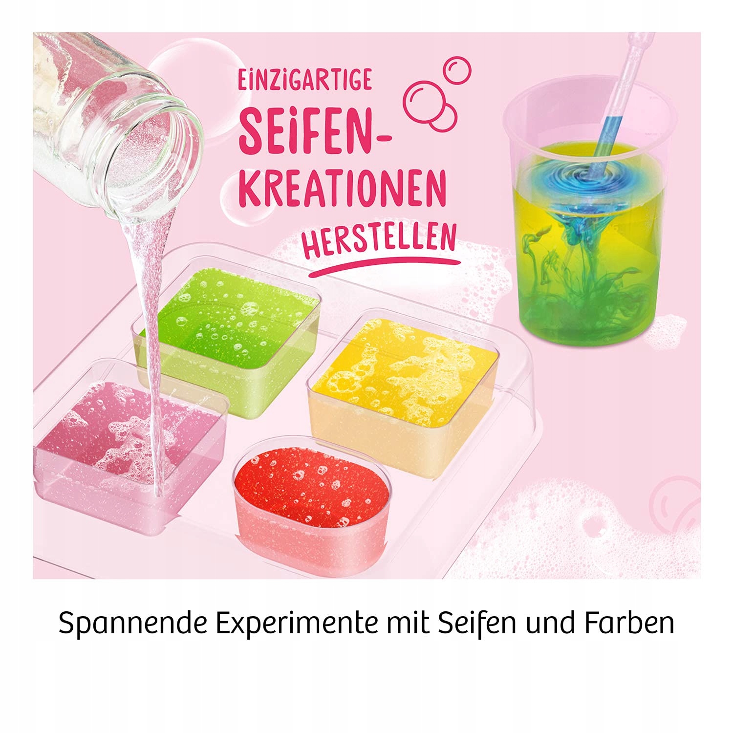 Eksperymenty z Mydłem – Twórz Kolorowe Wzory