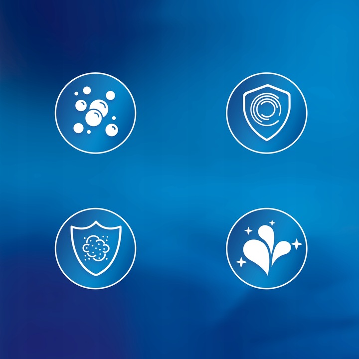 4-funkcyjna formuła – Aktywna piana i ochrona przed brudem