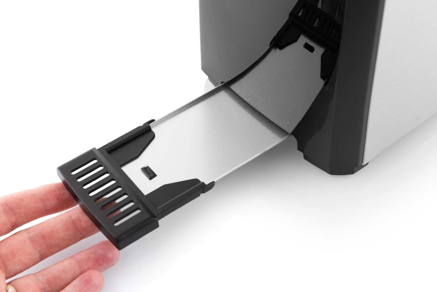 Elegancki design w kolorze stali nierdzewnej