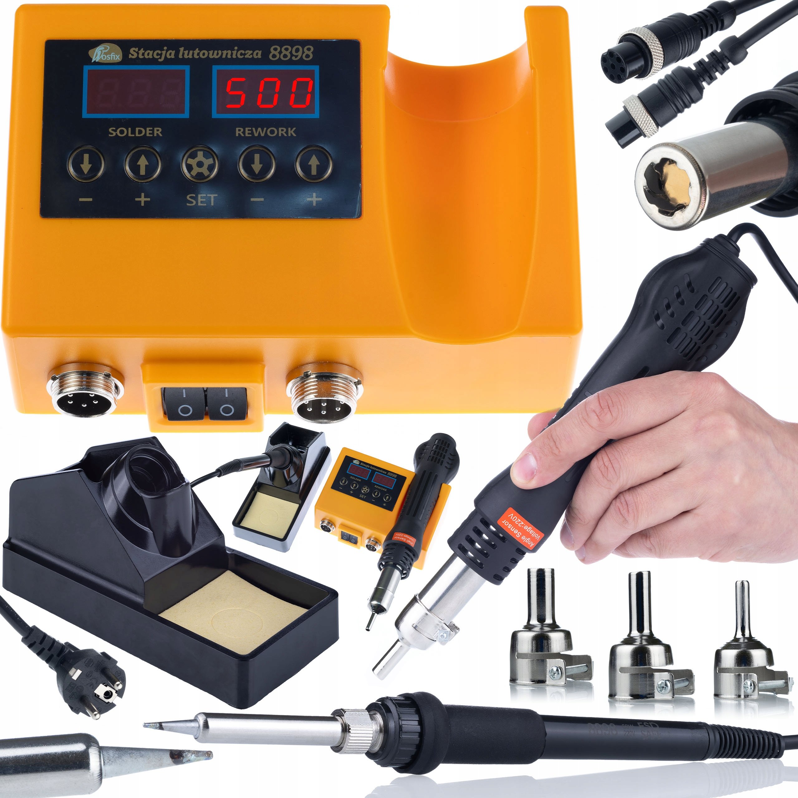 Funkcje lutownicze i gorącego powietrza – Idealne rozwiązanie dla profesjonalistów i hobbystów