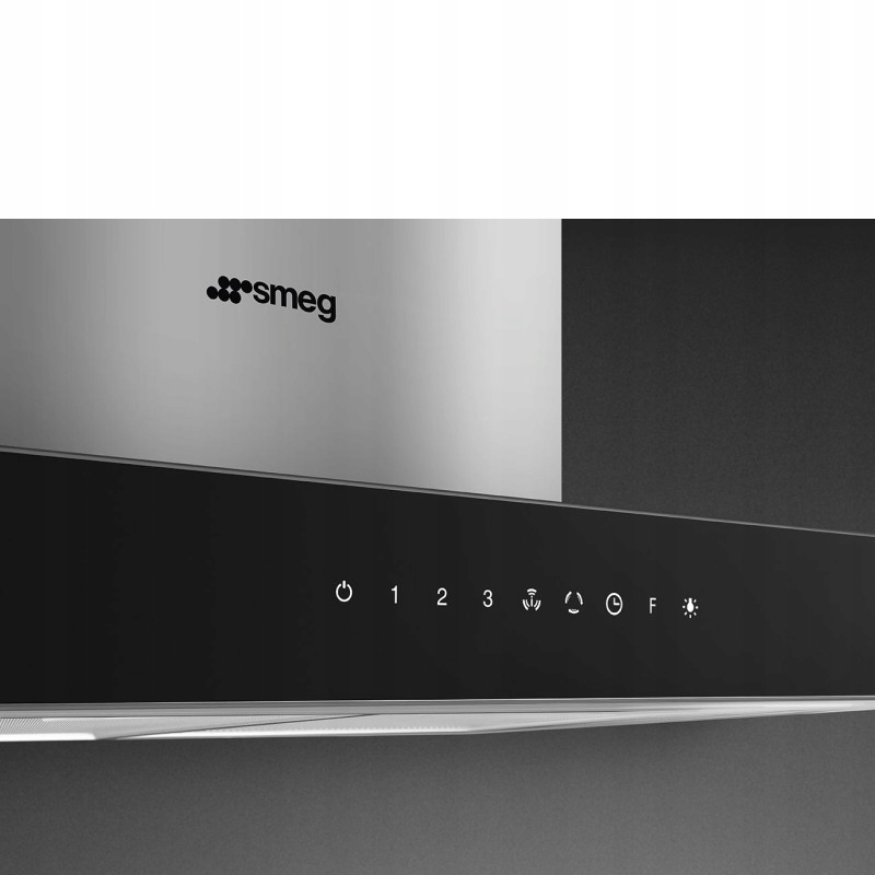 Nowoczesne sterowanie dotykowe w okapie SMEG KBT9L4VN