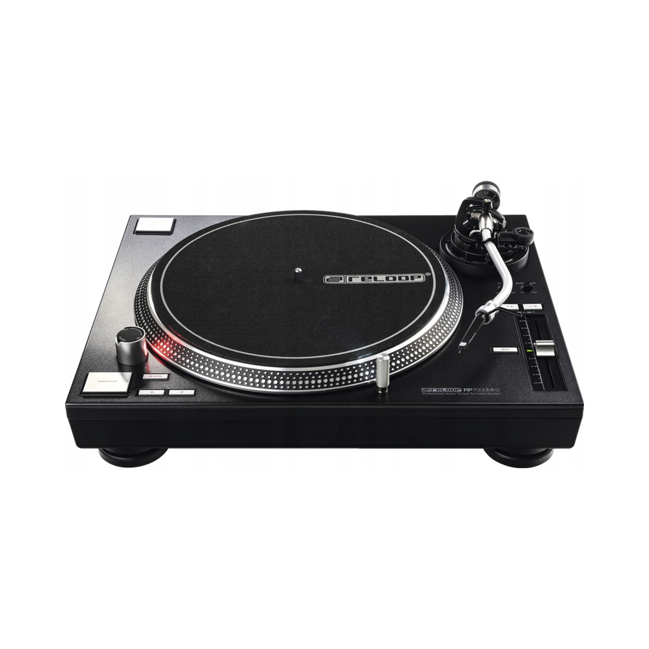 Reloop RP-7000 MK2 – Profesjonalny gramofon DJ z napędem bezpośrednim