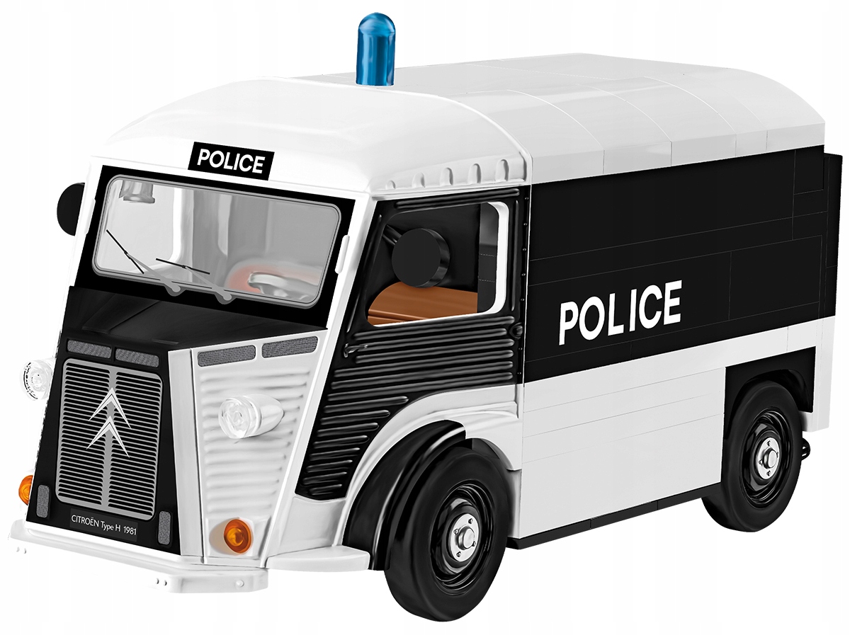 Francuski radiowóz z lat 50. – Citroen Type H w wersji policyjnej