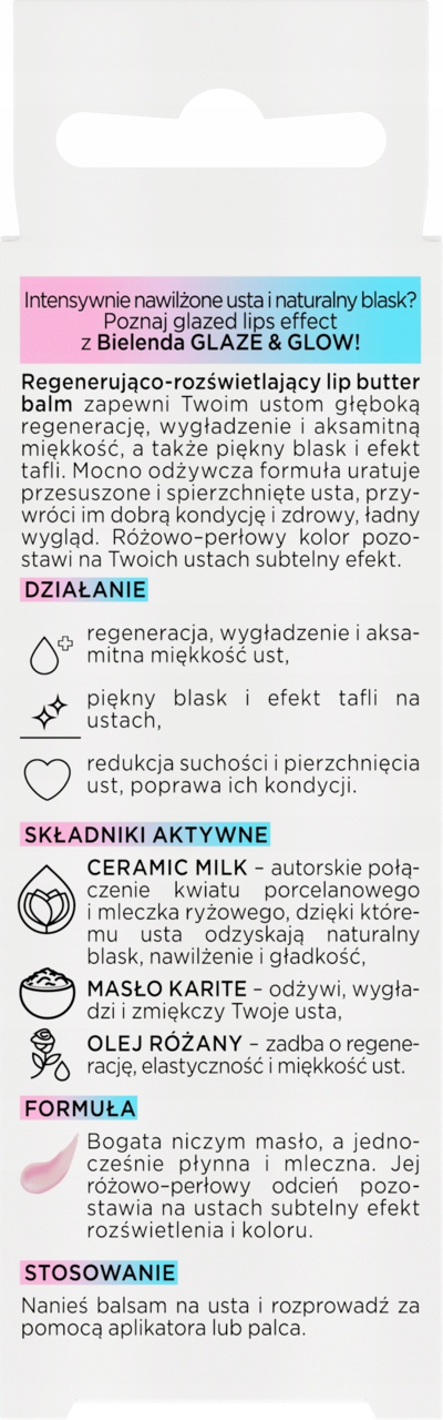 Aktywne składniki: Ceramic Milk, masło shea i oleje roślinne