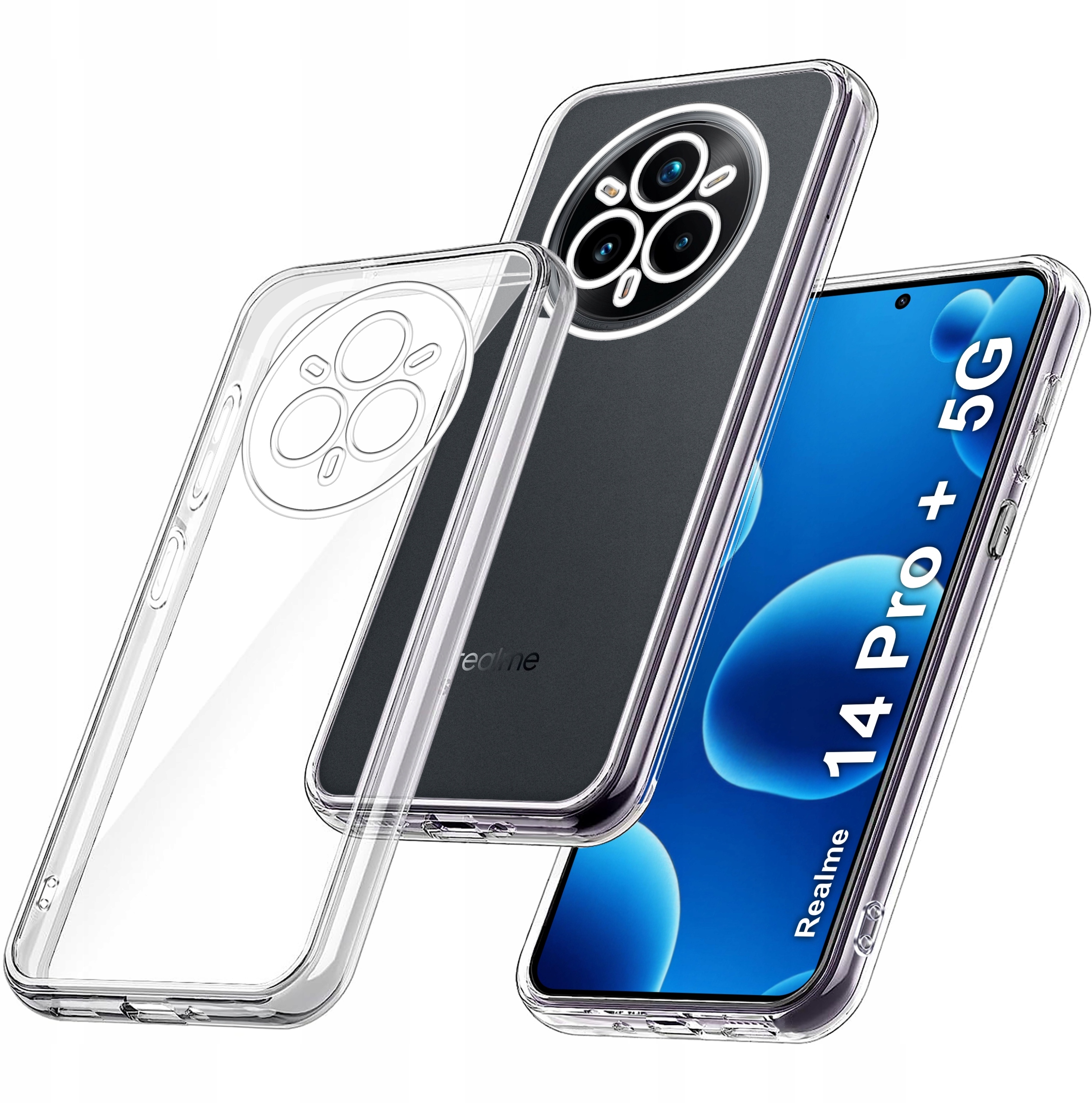 Etui Bezbarwne do Realme 14 Pro+ Plus 5G – Idealna ochrona dla Twojego smartfona