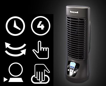 WENTYLATOR KOLUMNOWY BIURKOWY MOCNY CICHY TIMER Zasilanie sieciowe