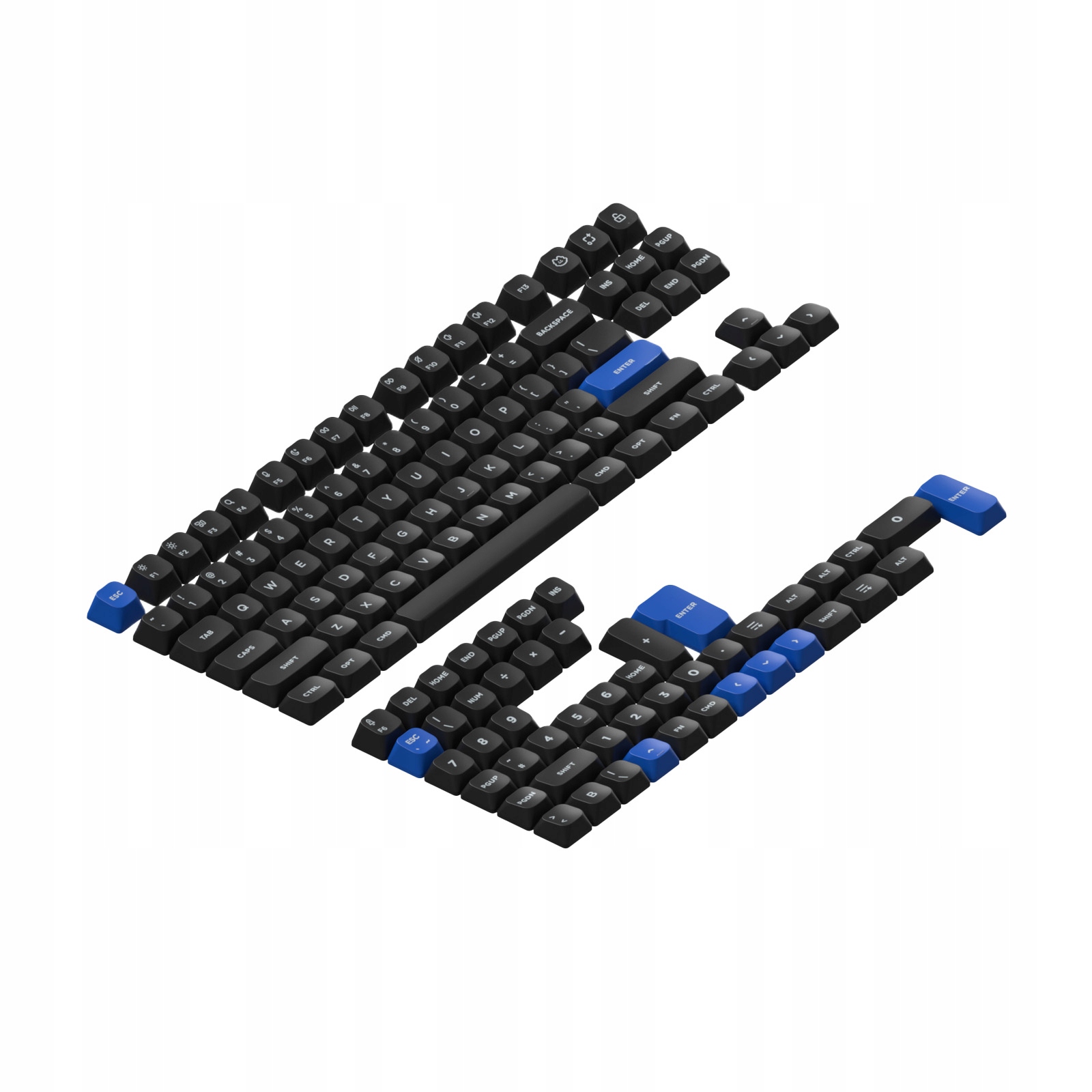 Typ i profil keycapów – double-shot PBT mSA