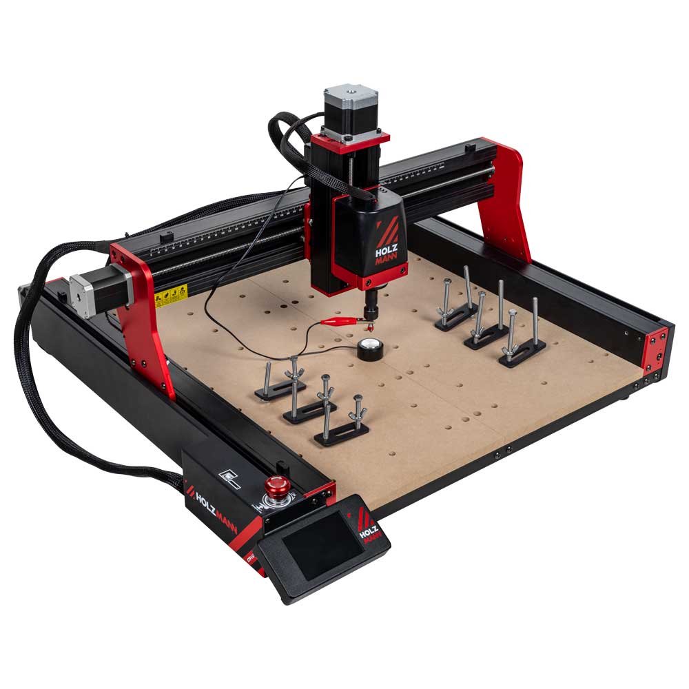 Wydajność silnika 80 W i maksymalna prędkość posuwu 800 mm/min