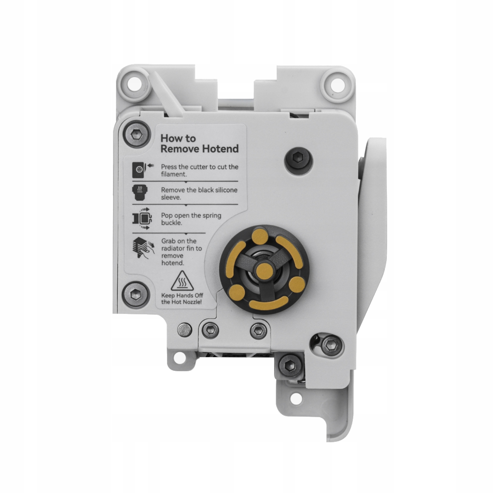 Ekstruder ze stali hartowanej do drukarek Bambu Lab z serii A1 – Wydajność i precyzja w druku 3D