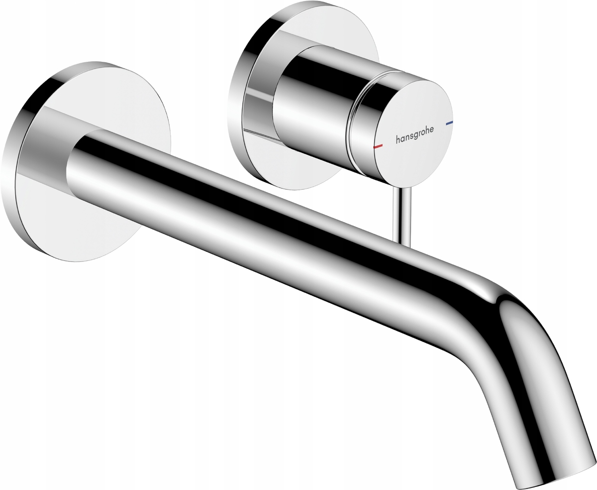 Bateria umywalkowa podtynkowa chrom Hansgrohe Tecturis S – Elegancja i funkcjonalność w Twojej łazience