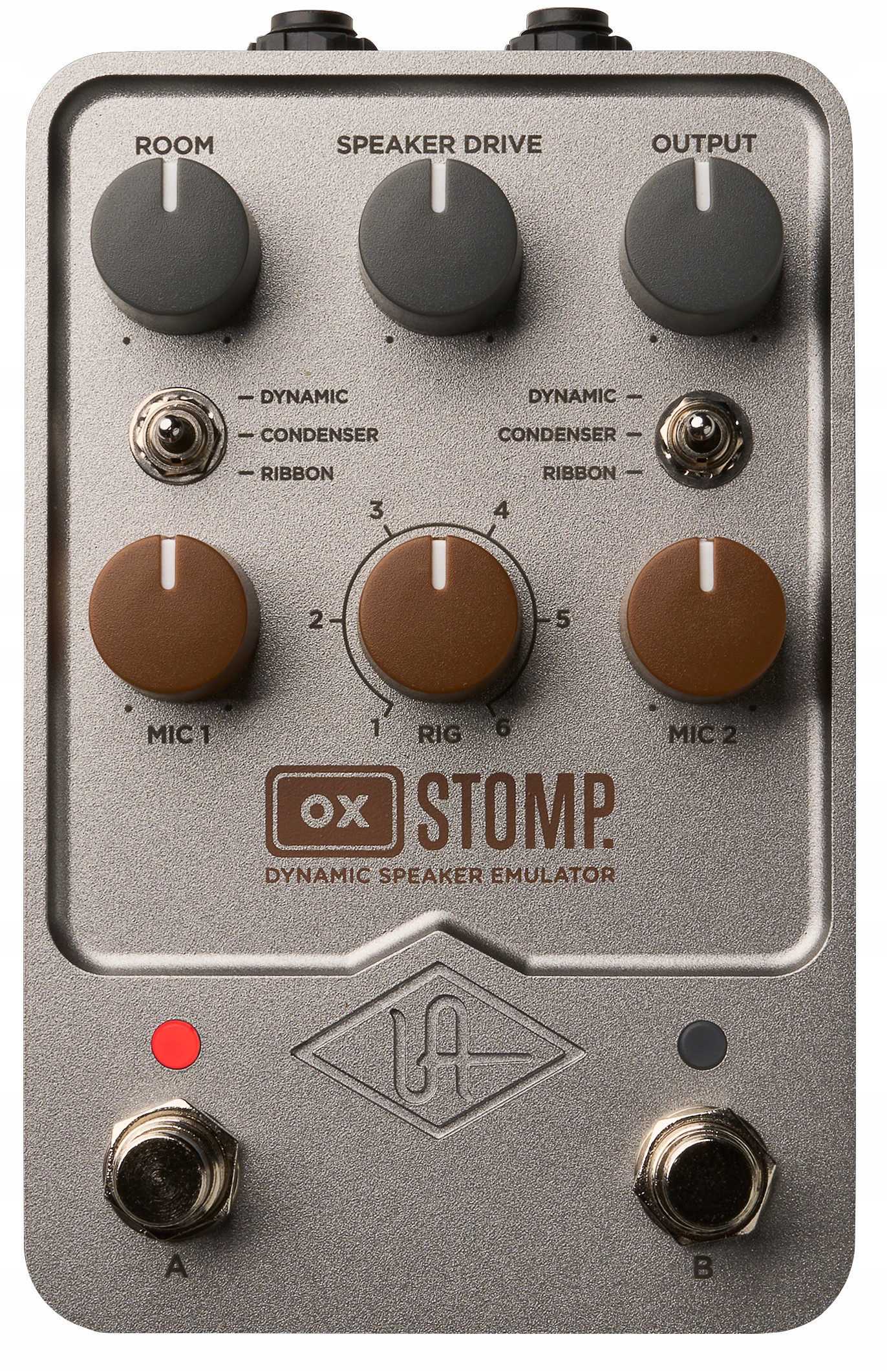 Universal Audio UAFX OX Stomp Pedal – Dynamiczny emulator głośników dla profesjonalnych brzmień
