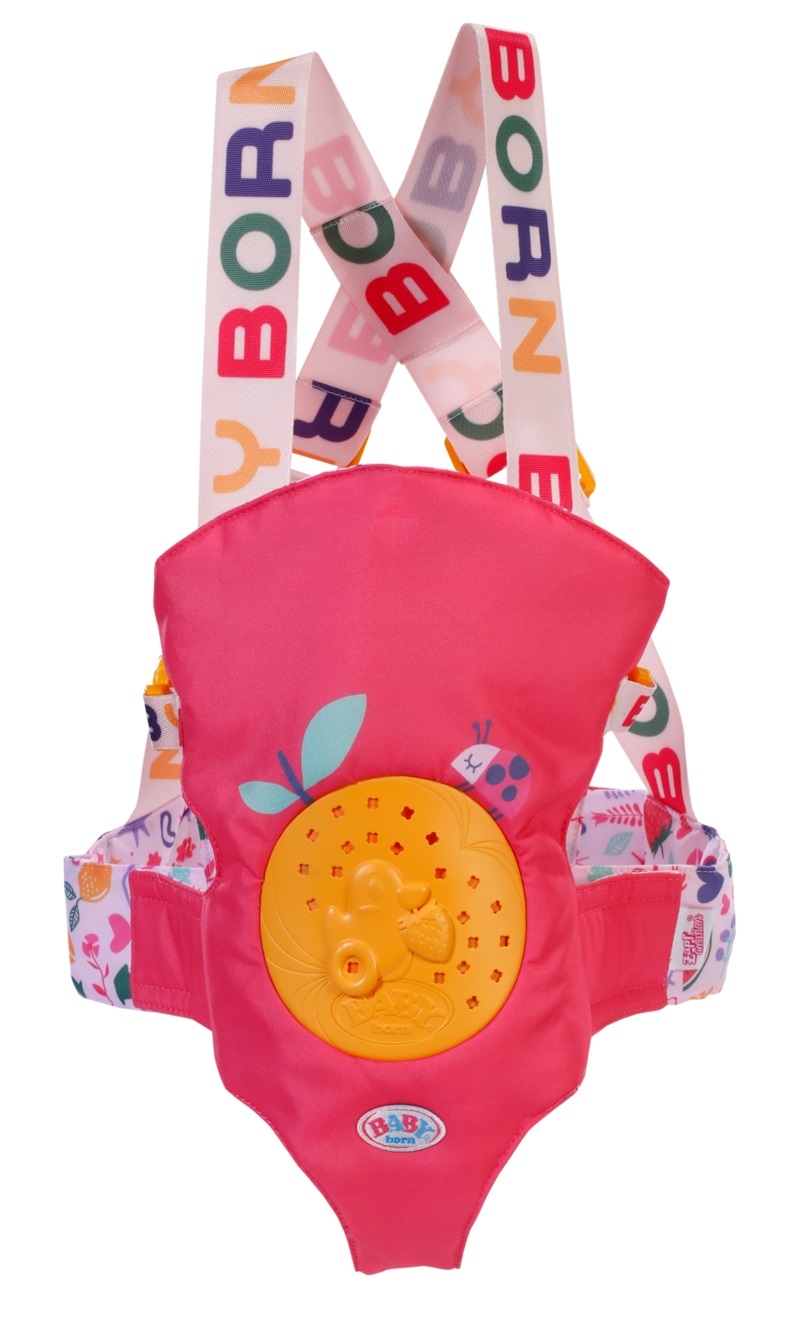 ZAPF Creation BABY born Pinplay Nosidełko dla Lalek – Idealne dla Małych Mam