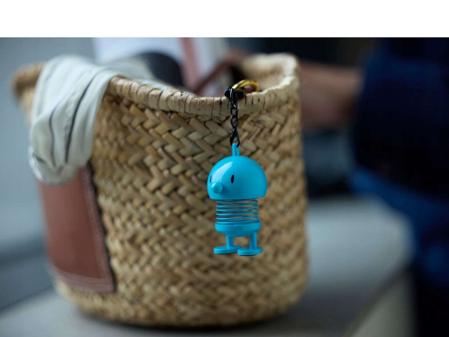 Materiał i wymiary breloka Charm Turquoise