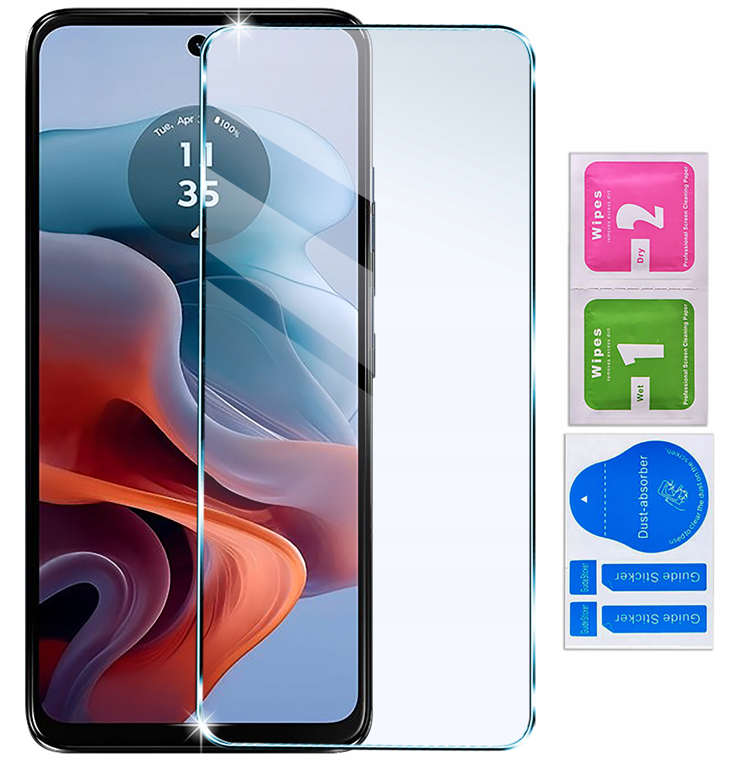 Zestaw zawiera szkło hartowane 9H dla maksymalnej ochrony ekranu