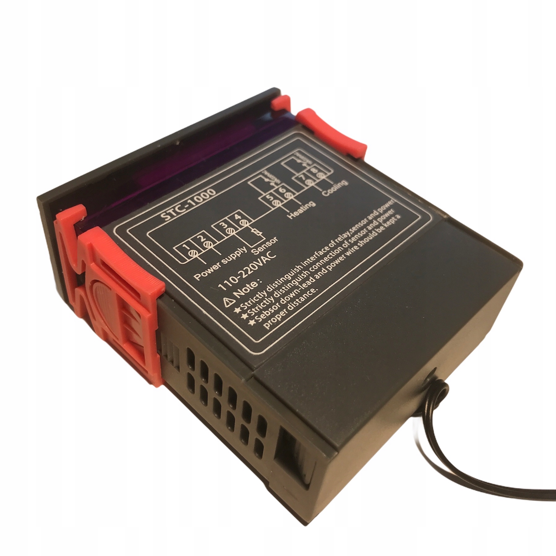 Zakres regulacji temperatury od -50 do 90 stopni C