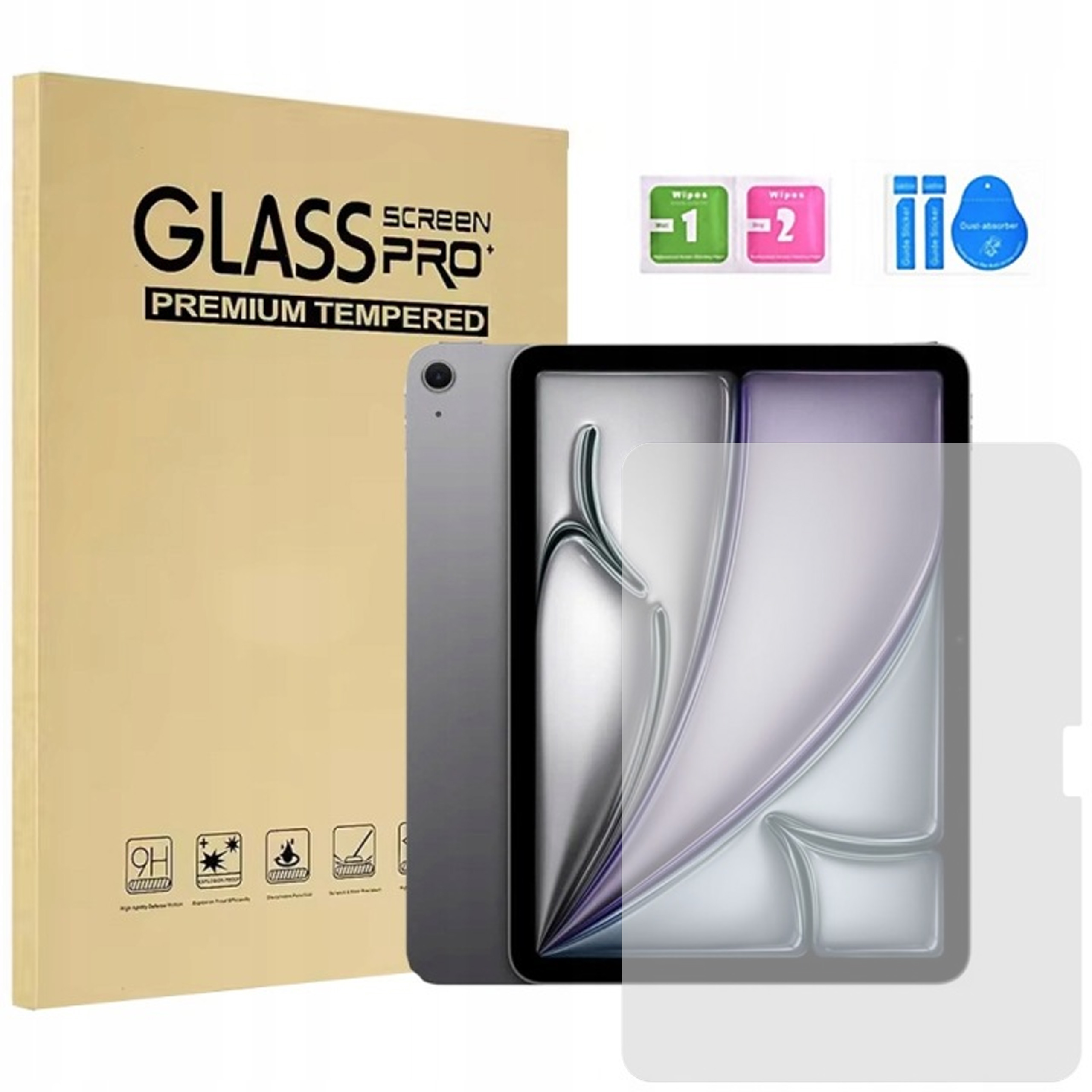 Szkło hartowane matowe do Apple iPad Air 11 M3 2025 / M2 2024 – Ochrona i komfort użytkowania