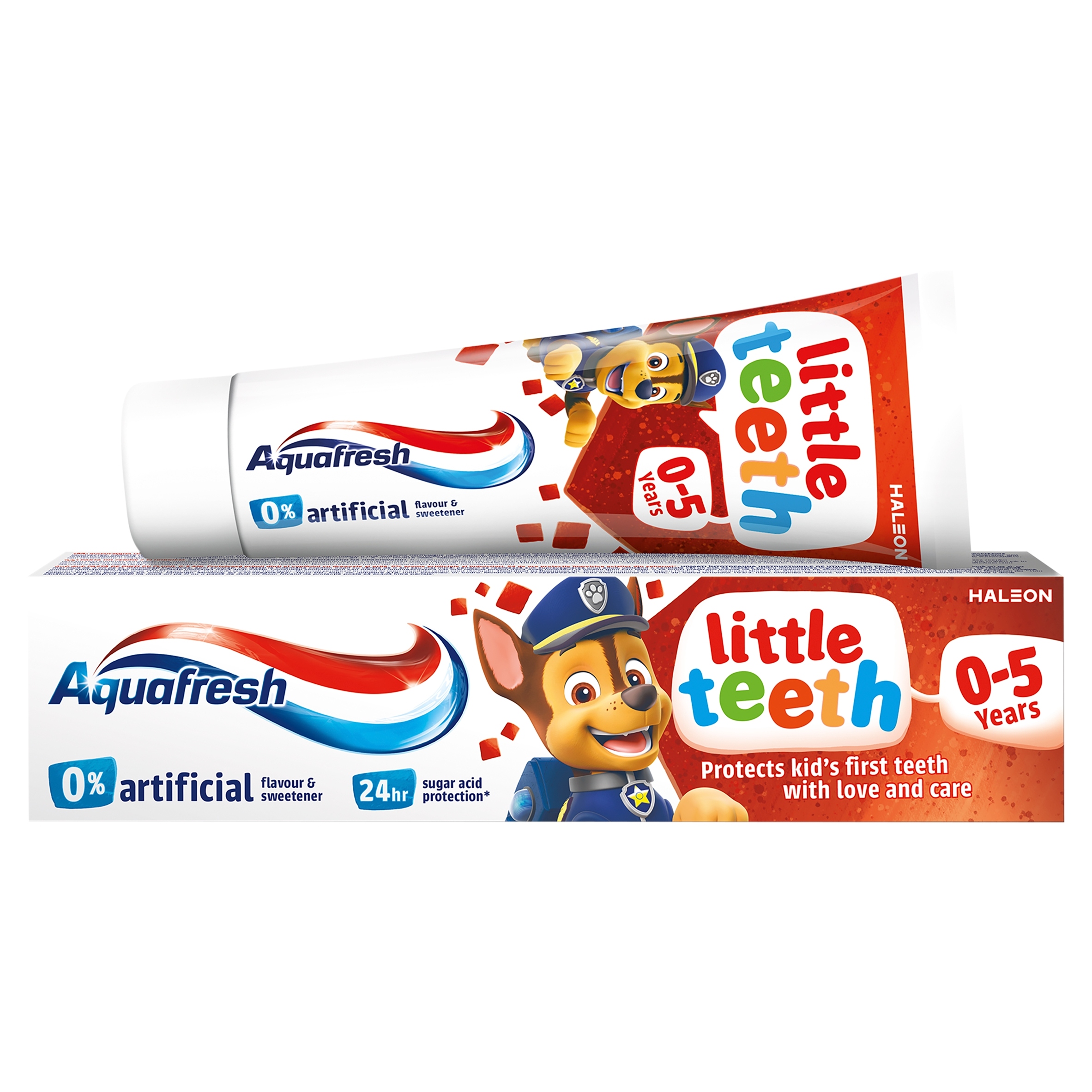 AQUAFRESH Little Teeth Pasta do zębów dla dzieci Psi Patrol 50 ml – Ochrona i zdrowie zębów dla najmłodszych