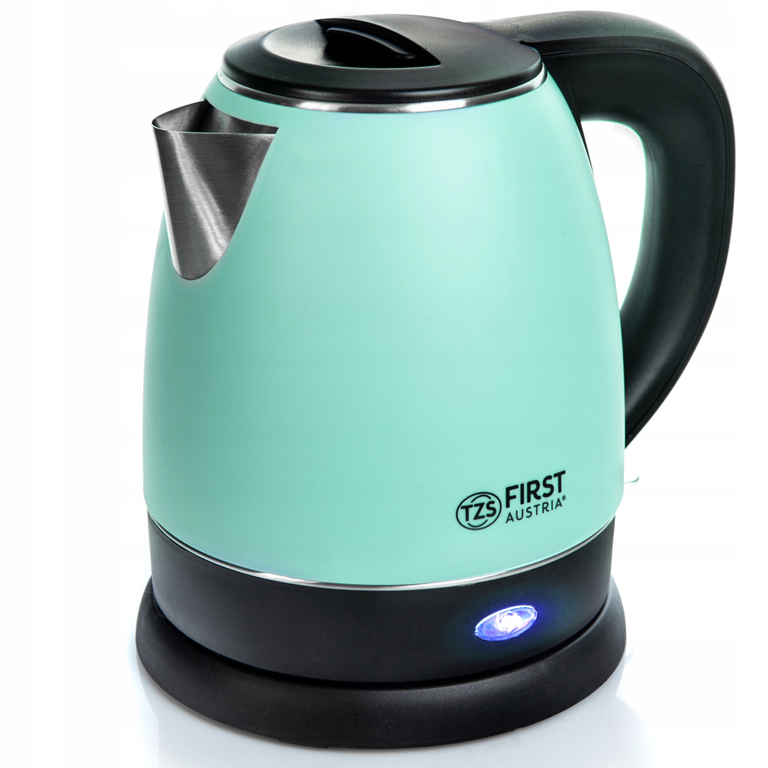 Czajnik elektryczny First Austria Metalinis virdulys 1,2L FIRST 5407-3-GN – Elegancja i funkcjonalność w Twojej kuchni