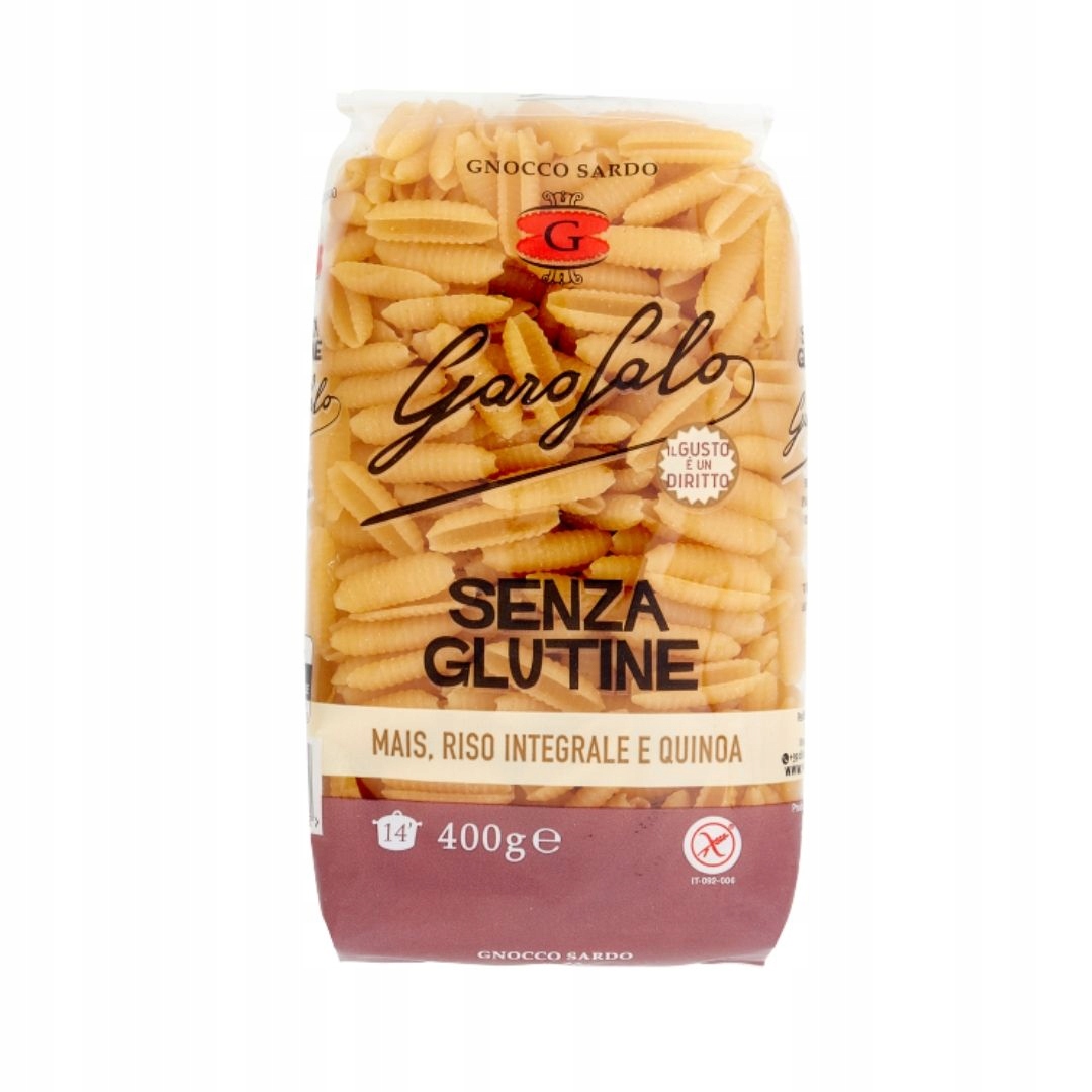 Makaron bezglutenowy Gnocco Sardo 400g - Garofalo – Smak tradycyjnej kuchni włoskiej