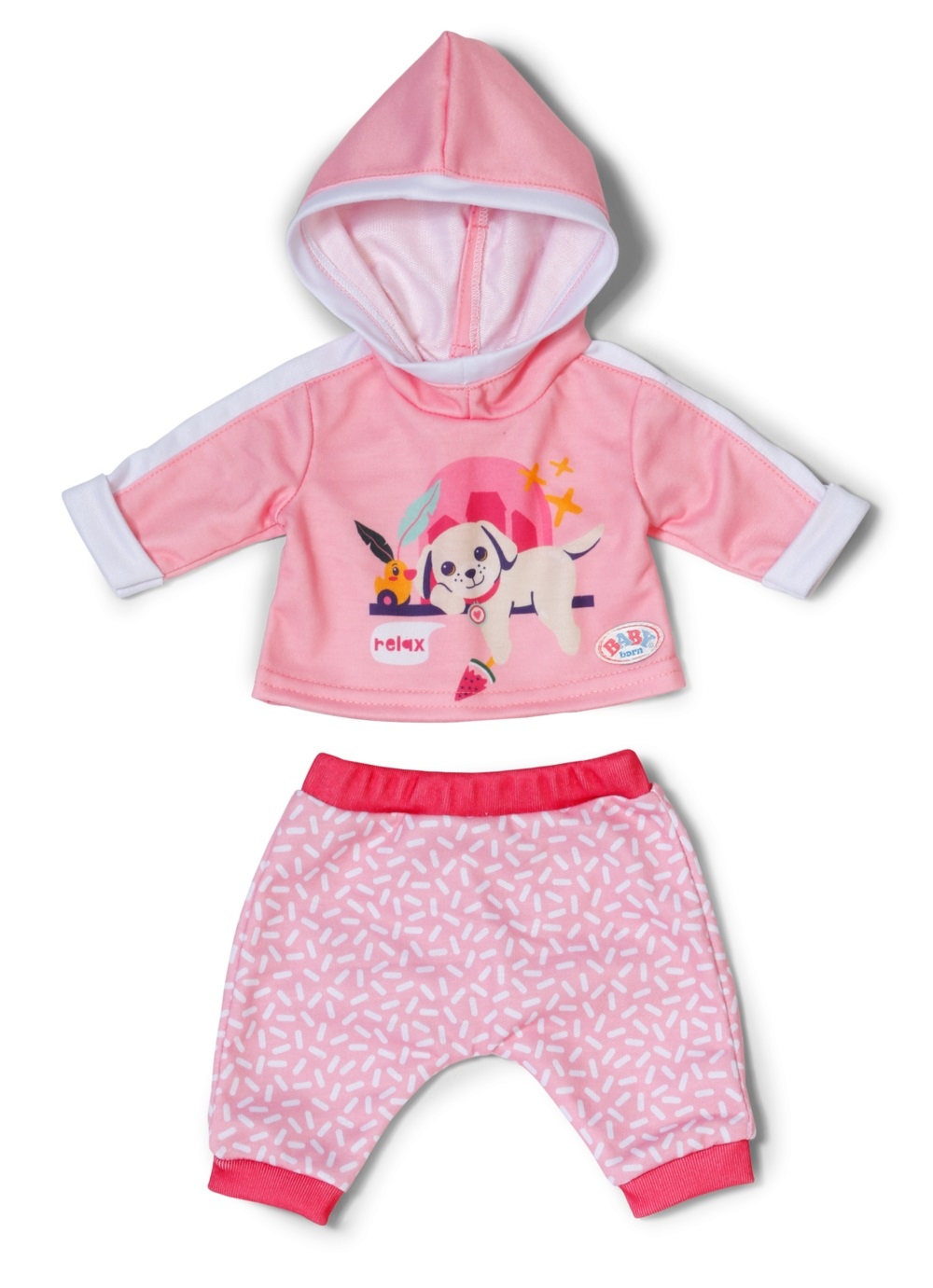 BABY born Jogging Suit Pink 43 cm – Wygodny strój dla lalek