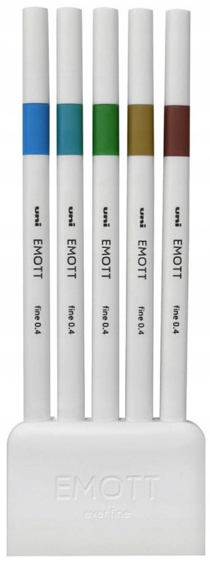 Emott fineliner 5 szt. – Idealny zestaw do kreatywnego pisania i rysowania