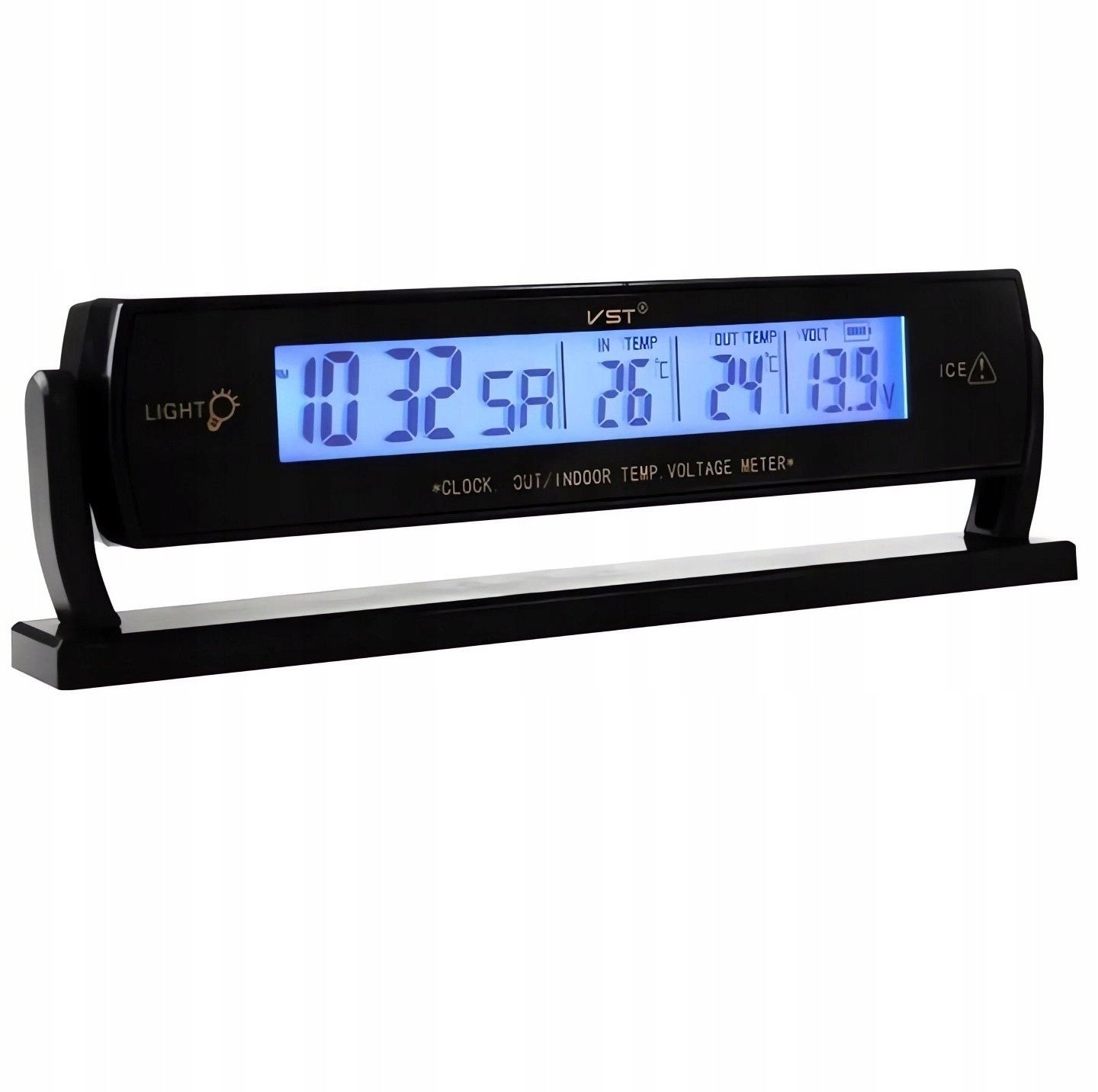 Możliwość zmiany formatu godziny i jednostki temperatury