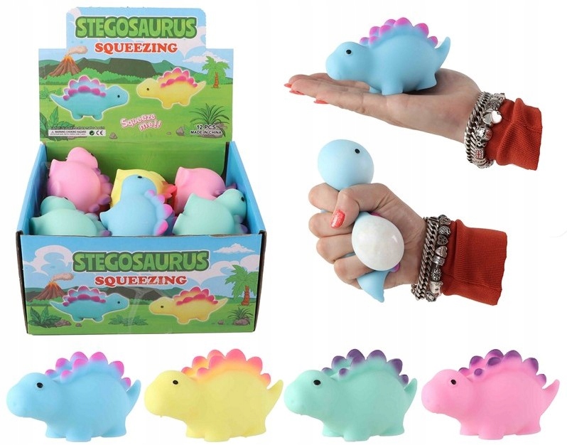 Dino Dinozaur Wyciskany Squeeze Me Gniotek 12cm – Radość i Zabawa w Każdej Chwili