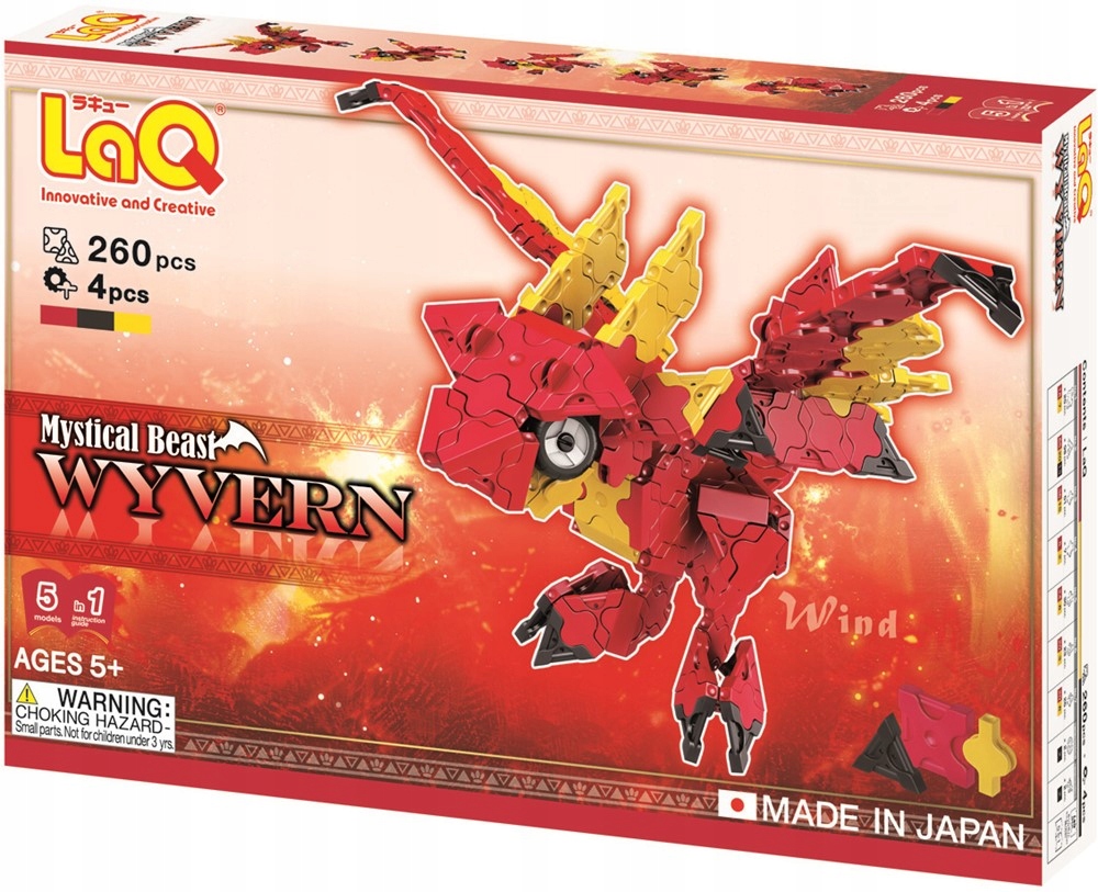 Klocki edukacyjne Wyvern – Kreatywna zabawa z LaQ