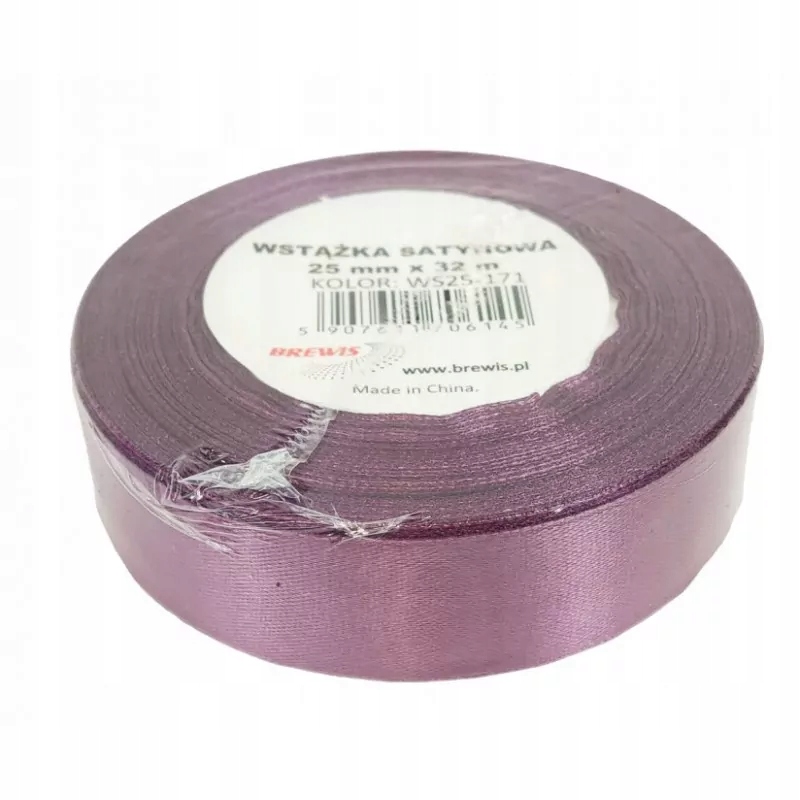 Kolor i jakość – Fioletowa wstążka satynowa