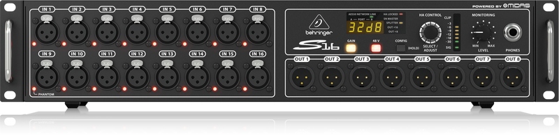 Behringer S16 - Cyfrowa jednostka sceniczna dla profesjonalistów