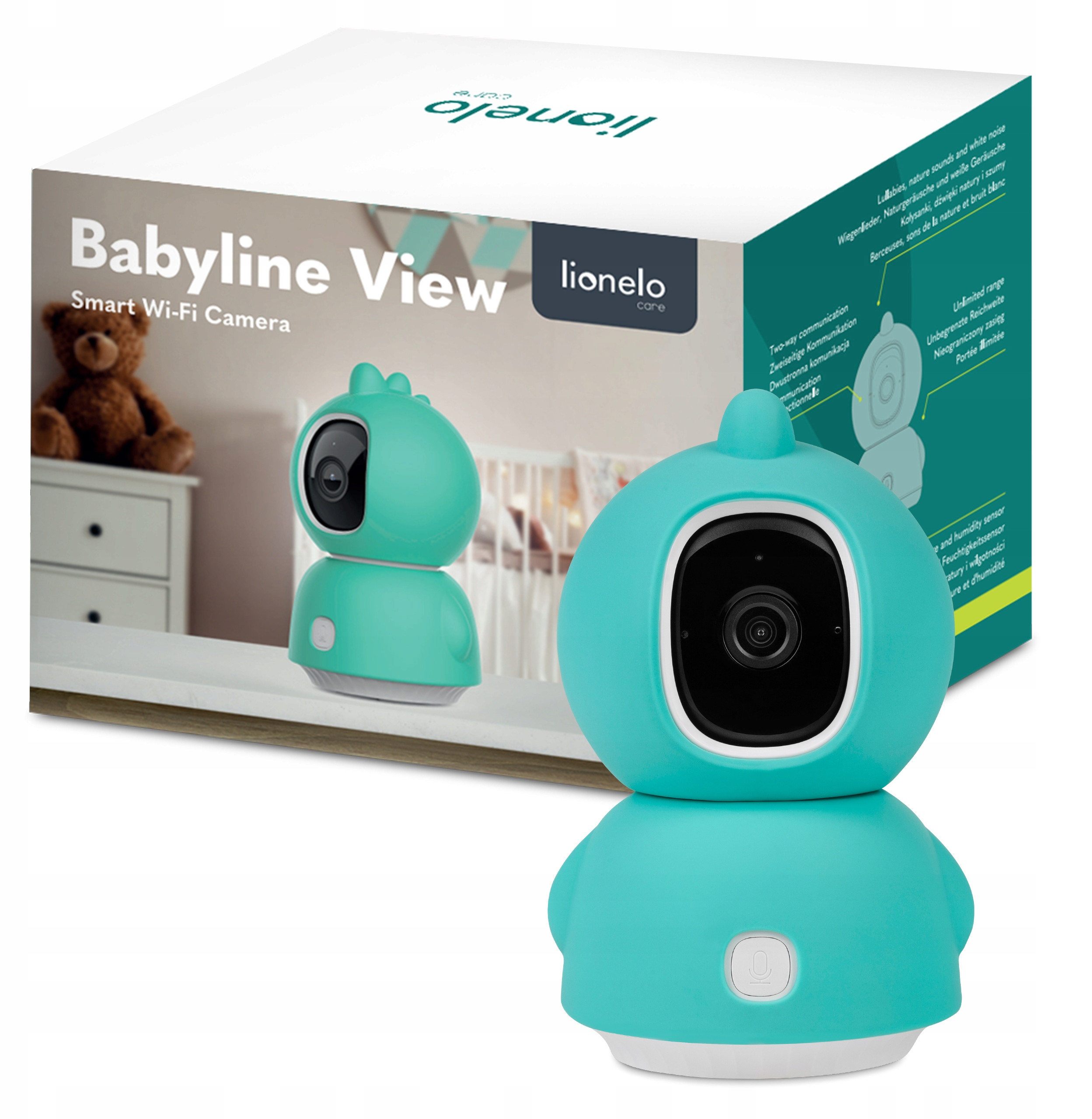 Niania elektroniczna Lionelo Babyline View – Nowoczesna opieka nad dzieckiem