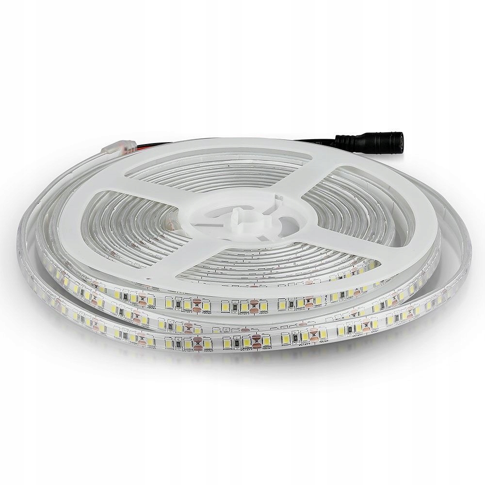 Taśma LED SMD3528 600LED IP65 RĘKAW 8W/m VT-3528 4000K 800lm – Nowoczesne oświetlenie dla Twojego domu