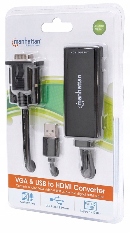 Prosta konwersja sygnału wideo VGA do HDMI