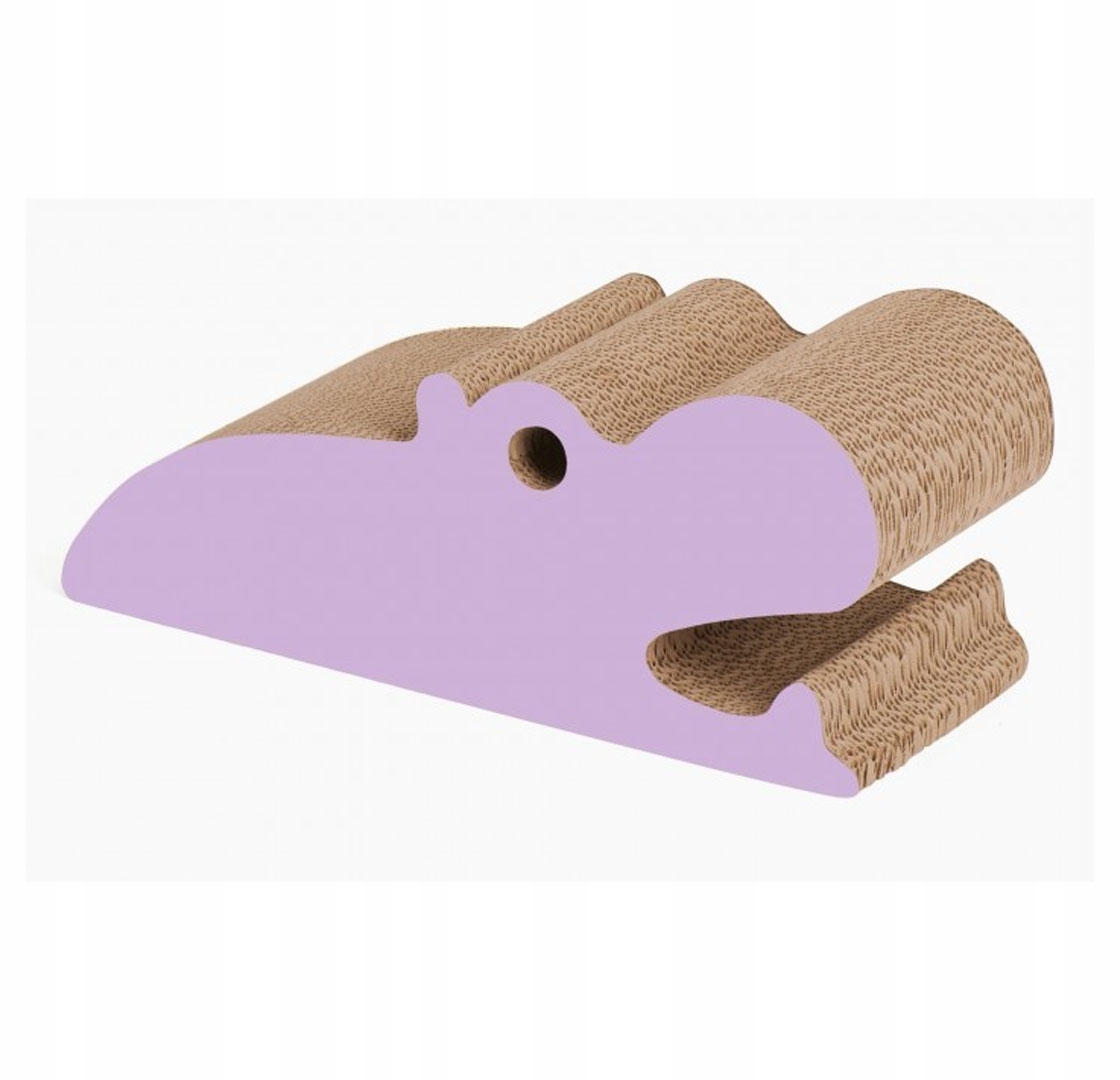 Drapak Kartonowy Hipopotam Zoo Scratcher – Idealne miejsce dla Twojego kota